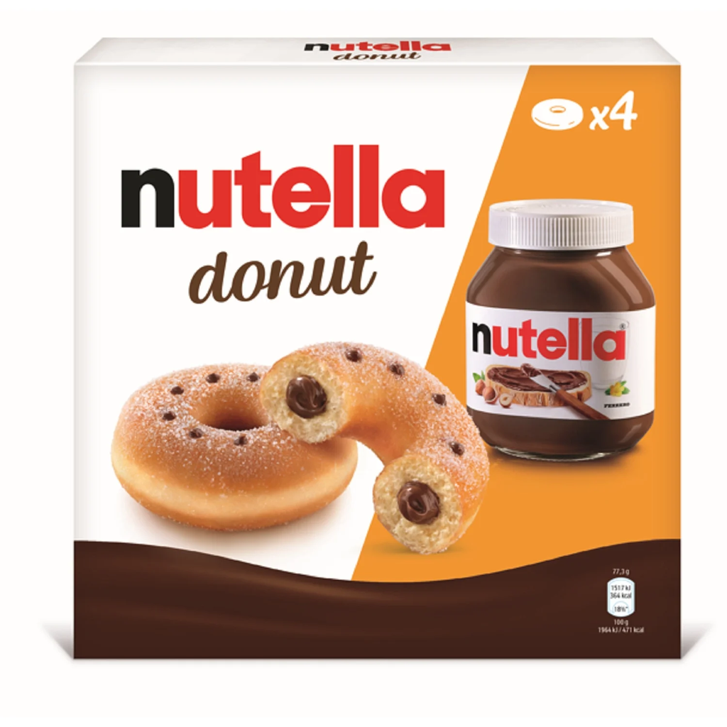 NUTELLA Donut 4 peças 240 g