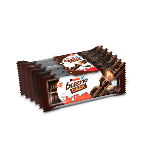 [8000500454169] KINDER Bueno Dark chocolate bars filled with milk and hazelnuts 215 g