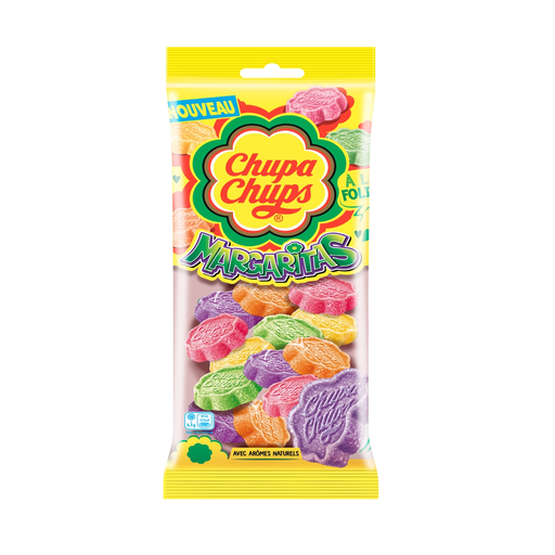[8003440993187] CHUPA CHUPS Fruit Flavored Gummy Candies Margarita Flowpack 175 g
