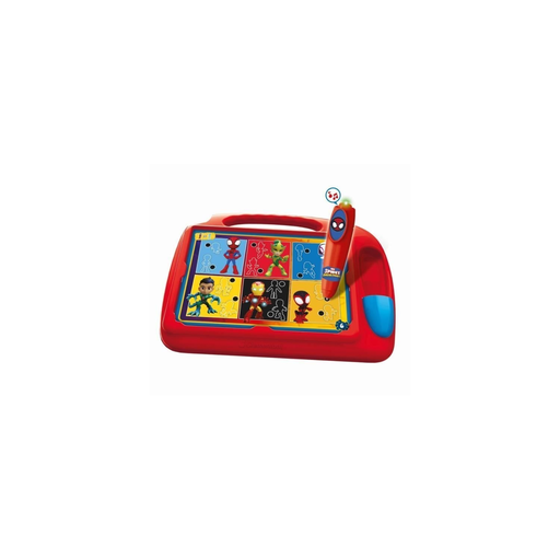 [8005125168064] CLEMENTONI Pupitre Spidey Jeu éducatif Découvre les formes, les couleurs, les chiffres, l'espace et les dimensions