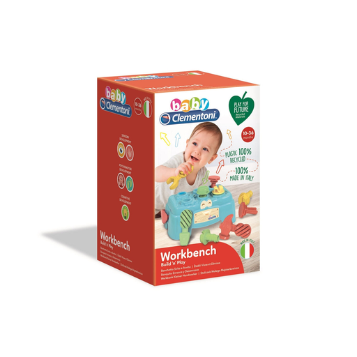 [8005125170425] CLEMENTONI Taller de bricolaje Clemmy 10 meses+