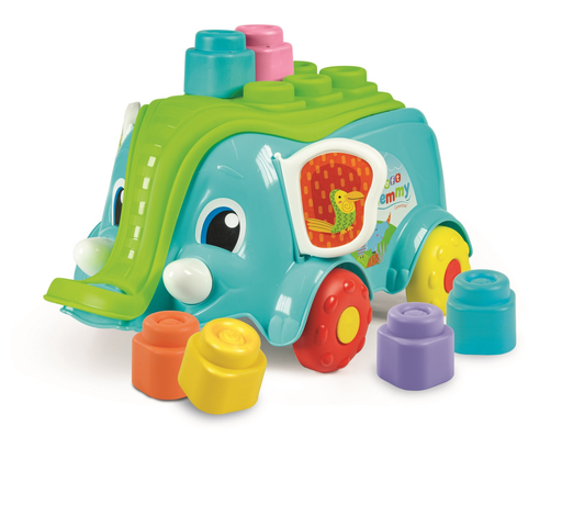 [8005125171620] CLEMENTONI Clemmy Éléphant 10 cubes
