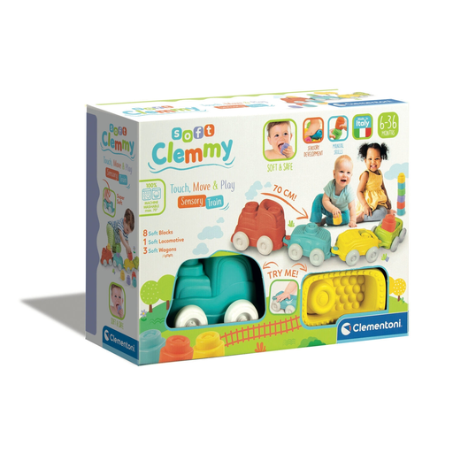 [8005125174249] CLEMENTONI Clemmy Sensory Train the train