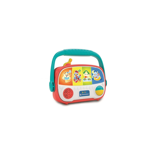 [8005125175246] CLEMENTONI Baby Radio musical toy red