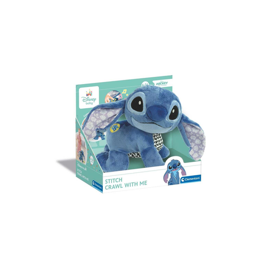 [8005125175376] CLEMENTONI Interactive Plush Stitch Walks With Me 23x26x16cm