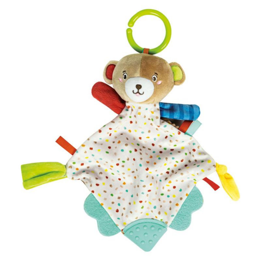 [8005125177868] CLEMENTONI Baby Plush Rattle Bear 17786