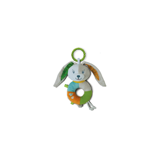 [8005125177875] CLEMENTONI Chocalho Coelho Lovely Soft Bunny Rattle
