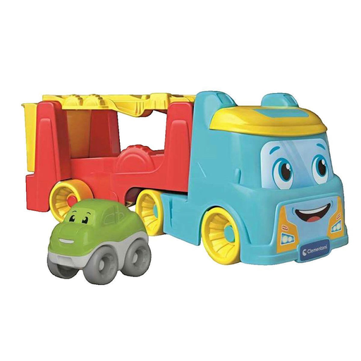 [8005125178926] CLEMENTONI Véhicule culbuto camion multi-fonction en plastique recyclé