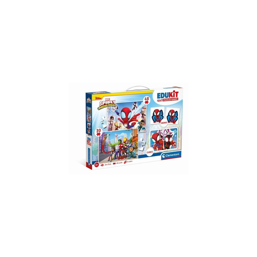[8005125182954] CLEMENTONI Edukit Spidey 4-in-1 Learning Set