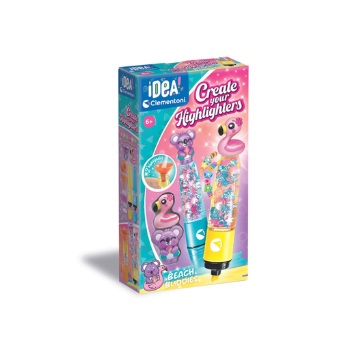 [8005125183968] CLEMENTONI Summer Friends Fluos Creative Craft Kit