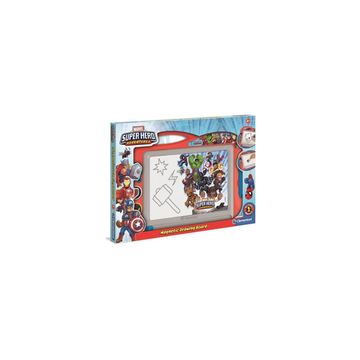 [8005125185771] CLEMENTONI Magnetic Drawing Board Marvel Superheroes