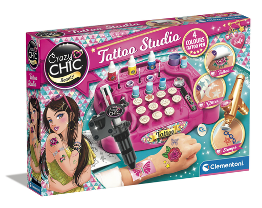 [8005125186020] CLEMENTONI Crazy Chic Tattoo Studio