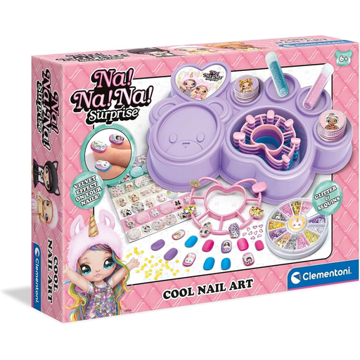[8005125186556] CLEMENTONI Manicure Set Na Na Na! Decorate Your Nails