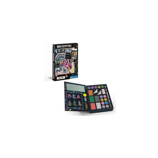 [8005125187881] CLEMENTONI Monster High Makeup Set Palette Containing Powders, Eyeshadows, Pencils