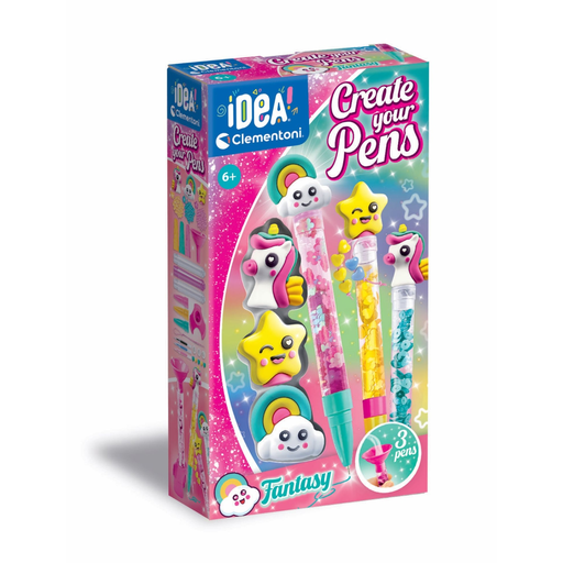 [8005125188277] CLEMENTONI Create Your Fancy Pens the box
