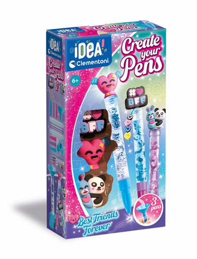 [8005125188727] CLEMENTONI Create Your Pens Best Friends box