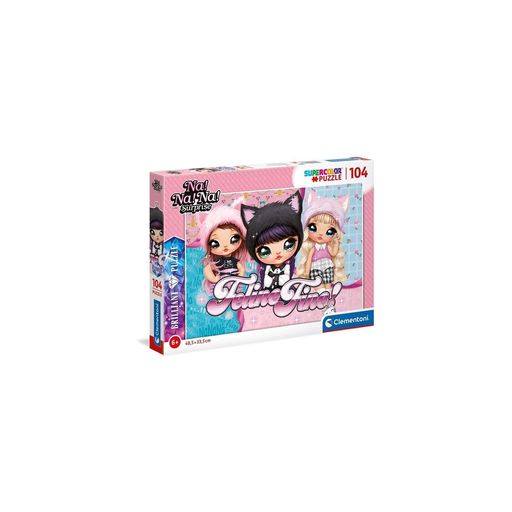 [8005125201846] CLEMENTONI Puzzle Brilliant 104 Pièces Na Na Na