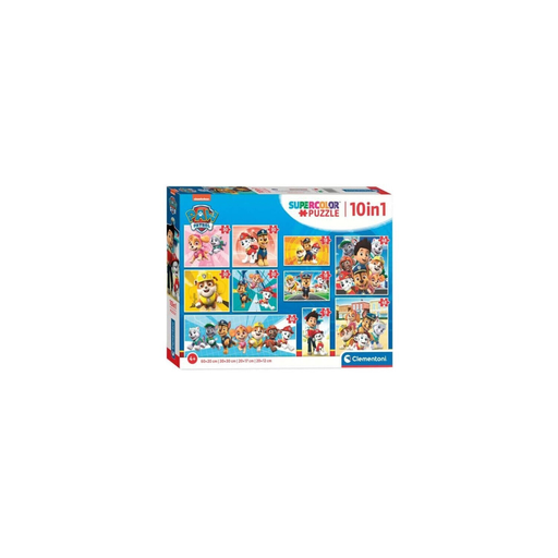 [8005125202706] CLEMENTONI Puzzle Enfant 10 en 1 Pat' Patrouille