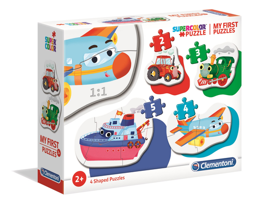 [8005125208111] CLEMENTONI My First Puzzles Moyens de transport
