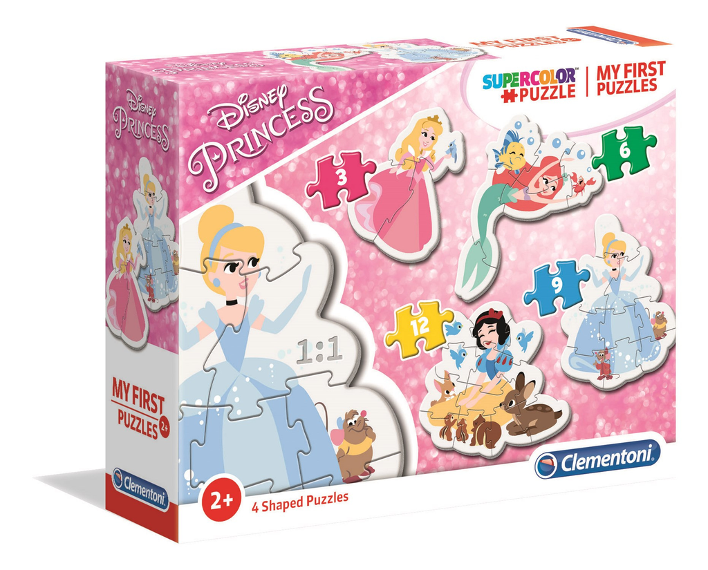CLEMENTONI My First Puzzles Princess 3 pieces
