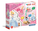 CLEMENTONI My First Puzzles Princess 3 pièces