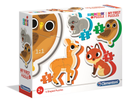 CLEMENTONI My First Puzzles Forest animals