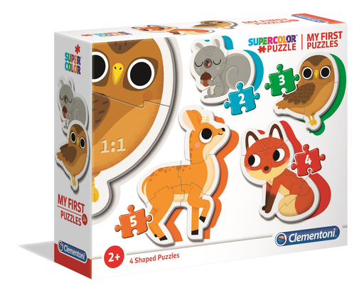 [8005125208142] CLEMENTONI My First Puzzles Forest animals