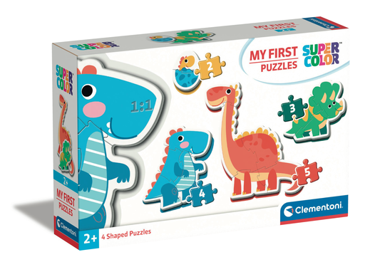 [8005125208340] CLEMENTONI Jouet Puzzle My First Puzzles Dinosaures 2-5 Pièces