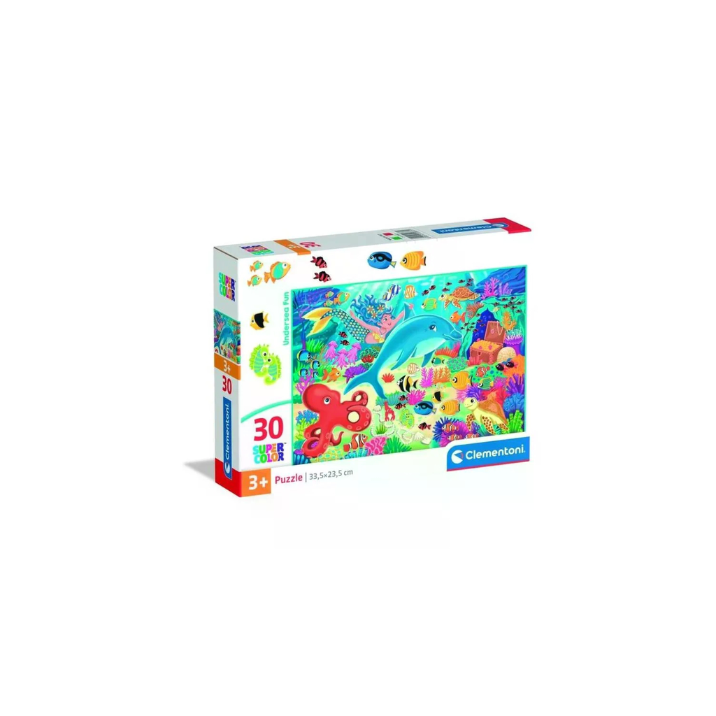 CLEMENTONI Puzzle Diversión Submarina 30 piezas