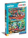 CLEMENTONI 2x60 peças Mickey e os seus amigos o puzzle