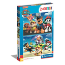 CLEMENTONI Puzzle Paw Patrol 2x60 peças