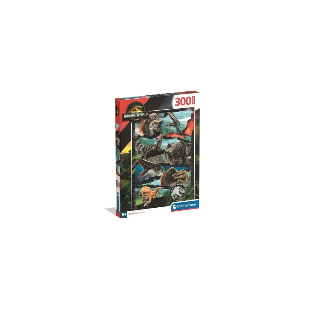 CLEMENTONI Puzzle Jurassic World Renaissance 300 piezas