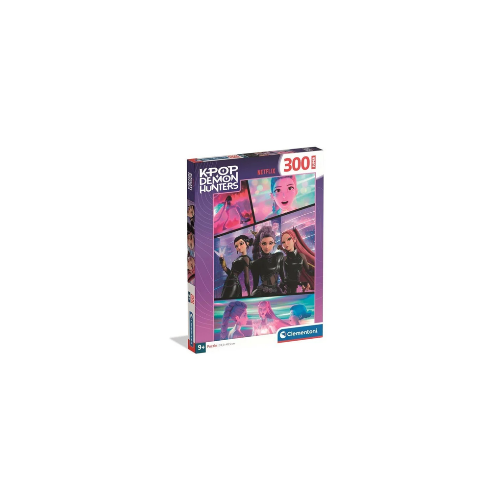 CLEMENTONI Puzzle 300 pieces Super K-Pop Demon Hunters