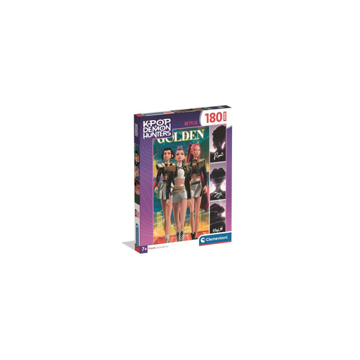 [8005125217618] CLEMENTONI Puzzle 180 pièces Super K-Pop Demon Hunters