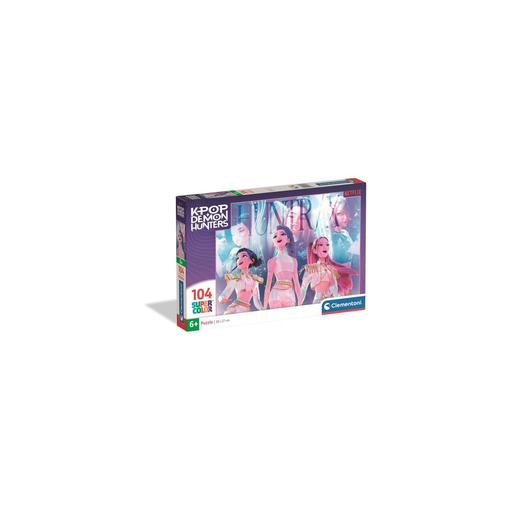 [8005125217625] CLEMENTONI Puzzle K-Pop Demon Hunters 104 pièces