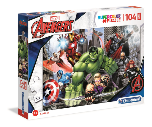 [8005125236886] CLEMENTONI Puzzle Dibujos Animados 104 Piezas