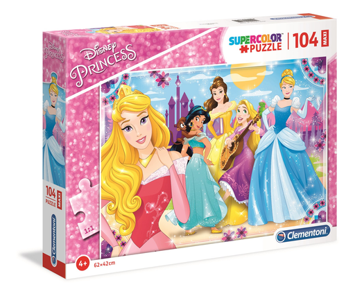 [8005125237142] CLEMENTONI Puzzle Disney Princess Maxi 104 Piezas