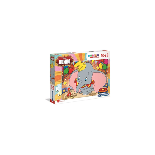 [8005125237289] CLEMENTONI Dumbo Puzzle Maxi 104 Pièces 68 X 48cm