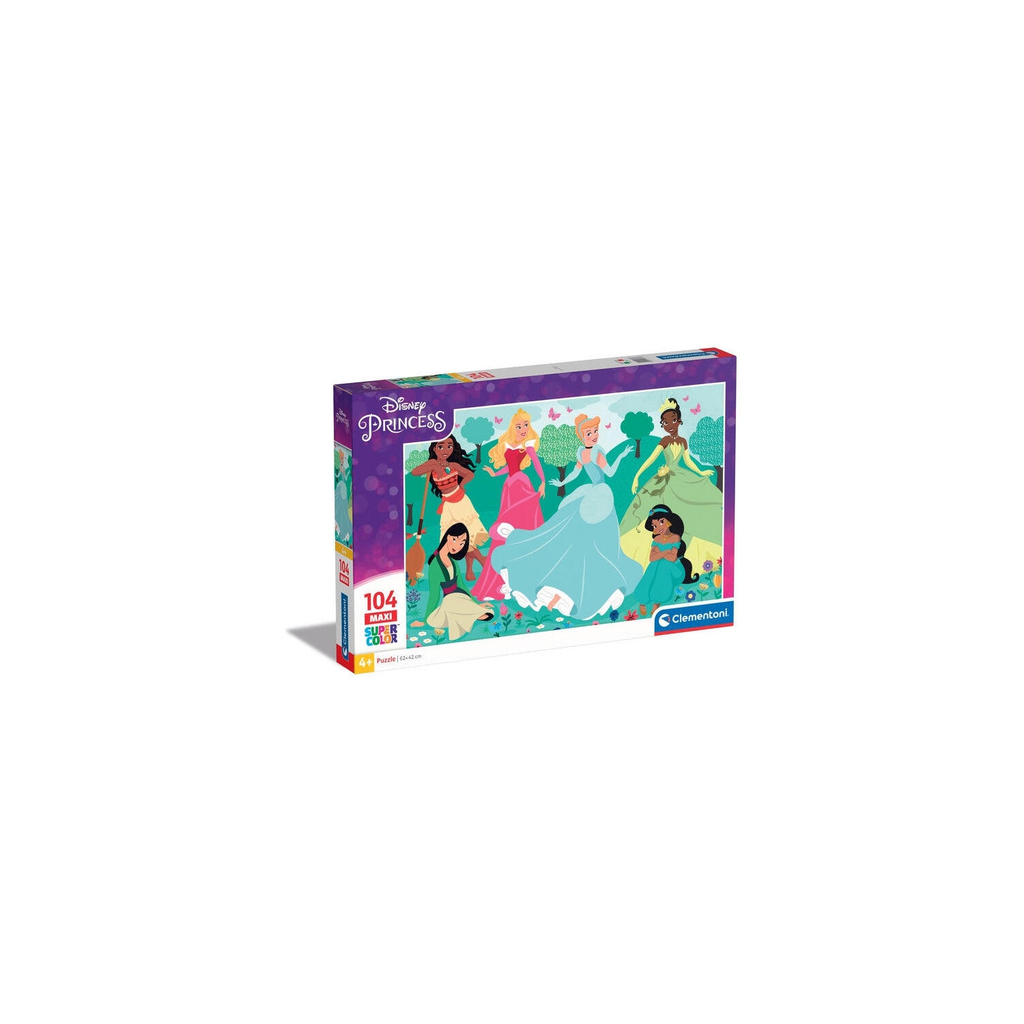 CLEMENTONI Maxi Puzzle Disney Princess, 104pcs. 23767