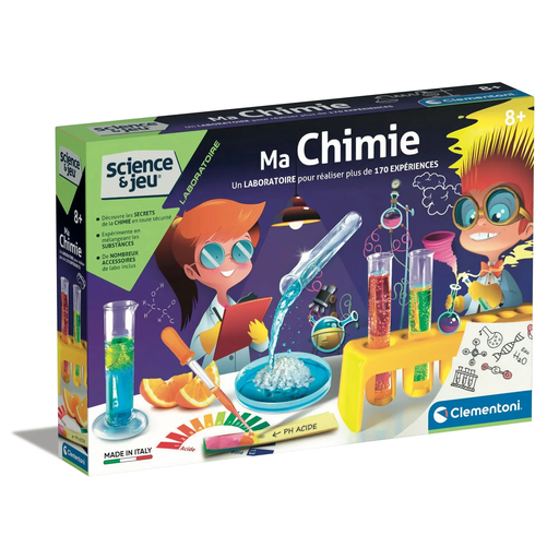 [8005125521074] CLEMENTONI Coffret Ma chimie Science & Jeu o jogo