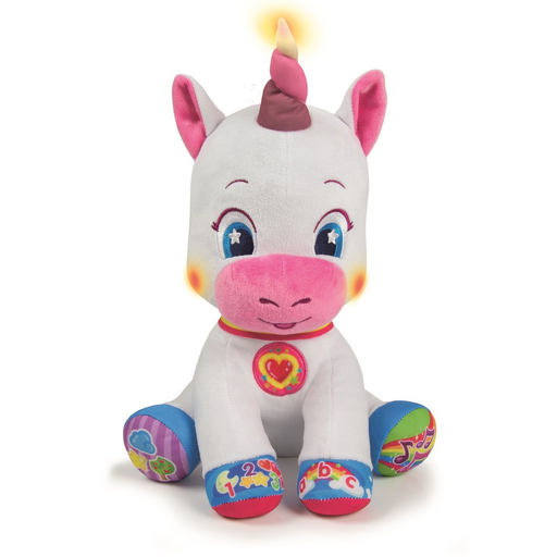 [8005125523290] CLEMENTONI Ma douce licorne interactive 1er âge, la peluche