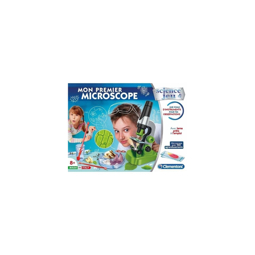 [8005125525102] CLEMENTONI Science & Jeu My First Microscope