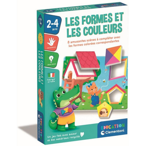 [8005125527854] CLEMENTONI Les Formes Et Les Couleurs Dès 3 ans