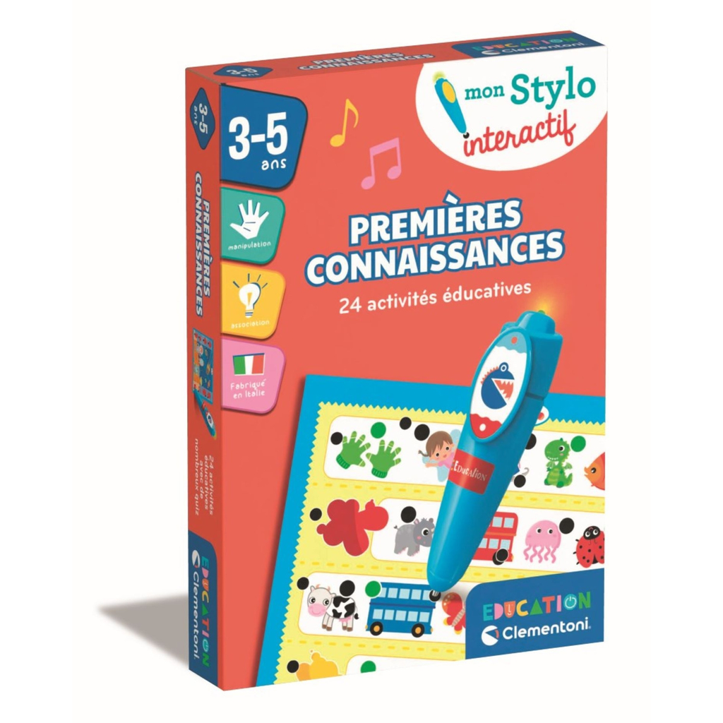 CLEMENTONI Interactive Pen First Knowledge From 3 Years