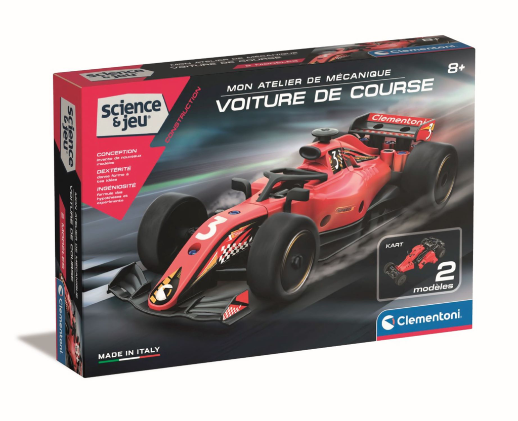 CLEMENTONI Science and Experiment Game Racing Car