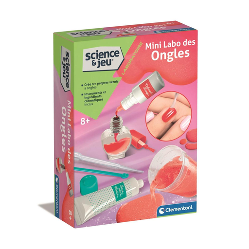 [8005125528219] CLEMENTONI Mini Labo des Ongles Creative Set