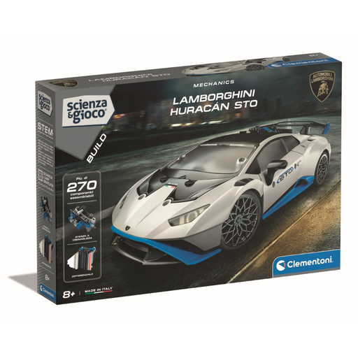 [8005125528356] CLEMENTONI Lamborghini Huracan STO construction set 1 box