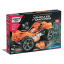 CLEMENTONI Vehicles and machines 50 constructions Illustrated manual and 3D application the box