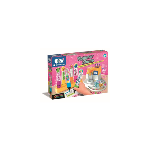[8005125528486] CLEMENTONI Creative Kit The Fluos Workshop 6 Highlighters to Customize