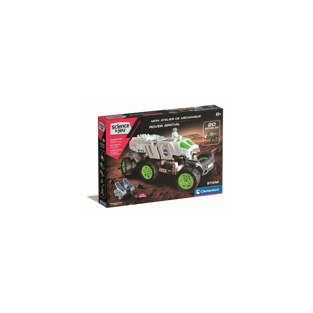 CLEMENTONI NASA Space Rover Motorized Construction Set